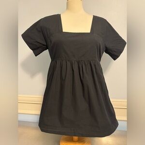 Miss Shop - retro Y2K empire waist cotton tunic